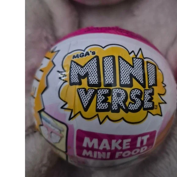 MGA Mini Verse Make It Mini Food Series 3 Collectible 8 Surprise Balls L - Picture 3 of 4